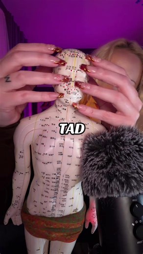 Aka “TAD” (named by his mother @FruityPatchouli) 😌🌹 #asmr #tad #acupuncturedoll #inaudiblewhisper