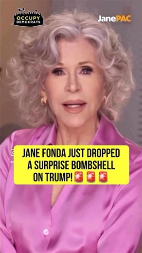 Jane Fonda STUNS Trump, GOES VIRAL!🚨