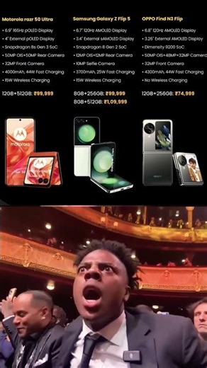 Motorola Razr 50 Ultra vs Z Flip 5 vs OPPO N3 Flip 🤯 Foldable Phones EXPOSED!