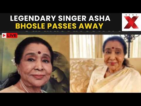ASHA BHOSLE Death LIVE: Music legend passes away at 92 | NewsX