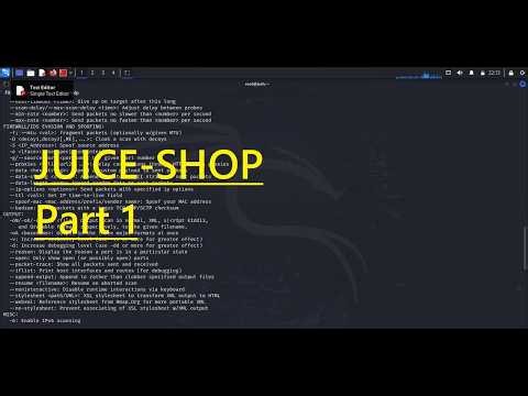 SQL Injection - Juice Shop Installation Part 1