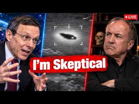 LIVE Disclosure Debate: Are UFOs Alien Tech? Avi Loeb vs Michael Shermer