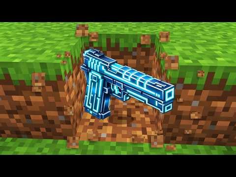 ブロックから最強でカッコいい銃が出る世界でサバイバル【 マイクラ / マインクラフト 】
