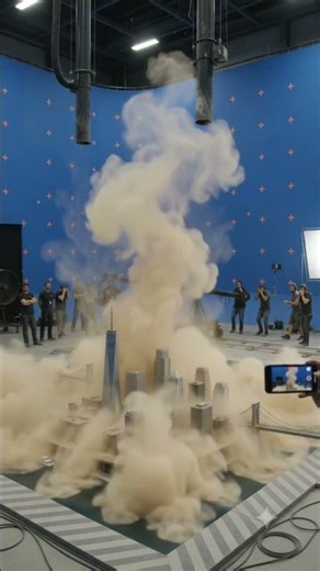 “The Sandstorm Attack on Mini New York 🌪️🏙️ | Behind the Scenes”