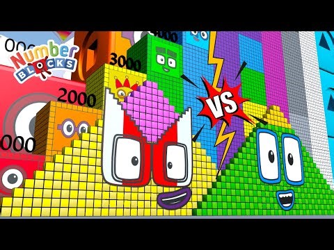 Learn Big Numbers with Numberblocks 380 vs 420 vs 20,000,000 | Fun Math for Kids! 🚀