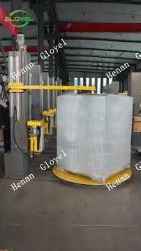 Pallet Wrapping Machine #wrapper #wrappingmachine #automobile