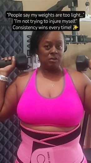 Strength at 55: My Journey, My Pace💪🏾