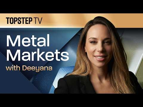 Topstep TV: Metal Markets with Deeyana - Live Futures Day Trading (3/23/26)