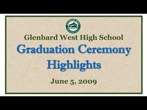 Glenbard West HS Graduation 2009