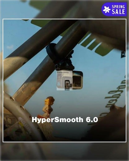 GoPro HERO12 Waterproof Action Camera with Front & Rear LCD Screens, 5.3K60 Ultra HD Video, Hyper...