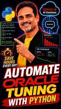 Automate Oracle Tuning with Python 🚀 | AWR + SQL Performance Automation #oracle #performance #ai