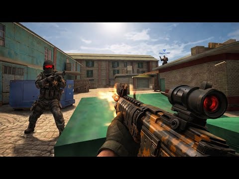 Office Belding strike ops commando gun shooting games 