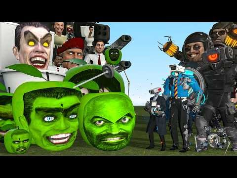 WHAT IF SAKADUNG APPLE TEAMED UP WITH THE SKIBIDI TOILETS AGAINST THE ALLIANCE?! — Garry’s Mod