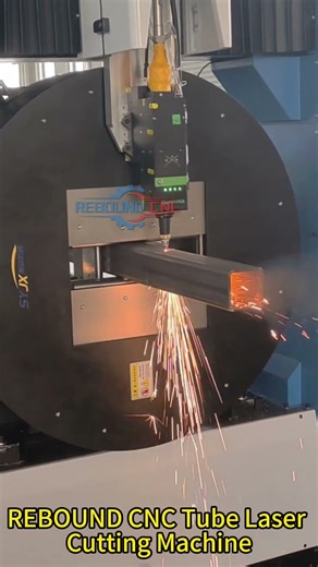 REBOUND CNC 3000w Laser Tube Cutting Machine for Square Tubes#lasertubecuttingmachine#squarecutting