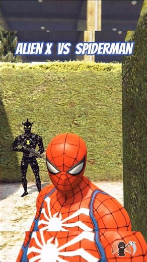 Alien vs Spider-Man 👽🔥 | GTA 5 Intense Showdown