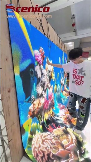 LED Rolling dance floor with L shape #leddisplay #ledpanelrepair#leddisplay