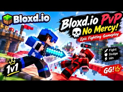 Bloxd.io PvP 💀 No Mercy! Epic 1v1 Fight ⚔️🔥 | Bloxd.io Gameplay