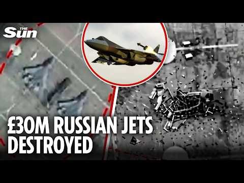 Ukraine bombs high-tech Russian warplanes deep inside Putin’s territory in ‘war first’