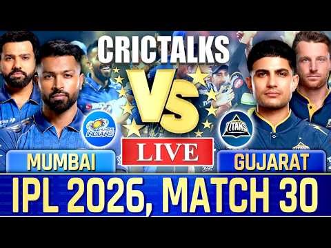Live: Mumbai vs Gujarat, Live Match Today IPL 2026, Live Cricket Commentary, Scores 2nd Inn