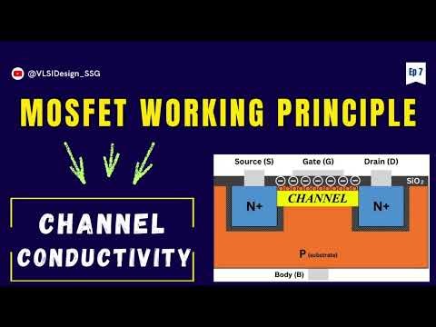 How MOSFET Channel Conductivity Works | Channel Conductivity Explained | Lecture #7