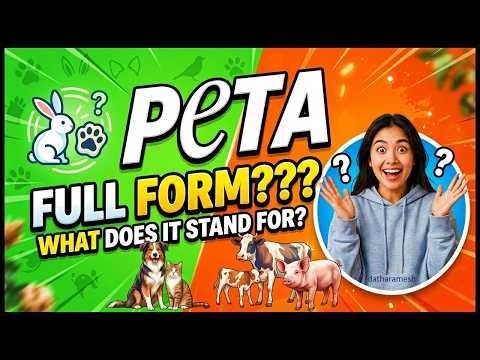 PETA Full Form