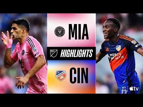 Inter Miami CF vs. FC Cincinnati | Full Match Highlights | 4-Goal Thriller!
