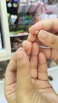 Let's make very pretty earrings 😍💕✨ | Handmade jewellery | #diy #diyearrings #handmadejewelry