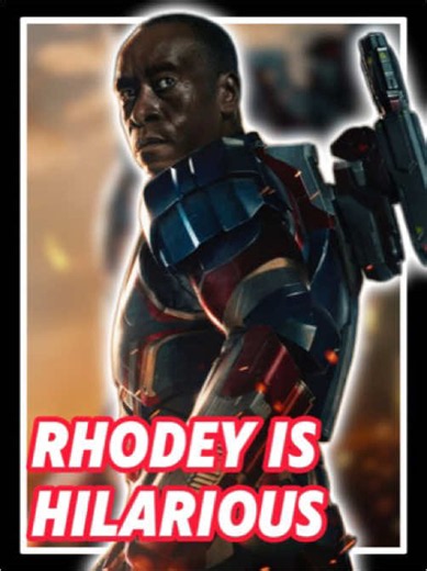 Why Rhodey Is Secretly the Fun Avenger in the MCU #marvel #Rhodey #mcu #avengers #warmachine