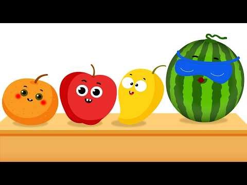 Ten Little Fruits + Nursery Rhymes & Kids Songs By @kidscamp ​