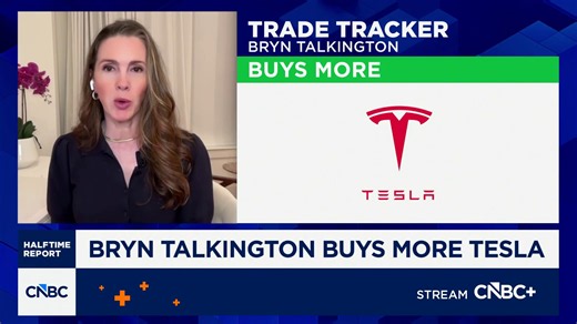 Trade Tracker: Bryn Talkington buys more Tesla