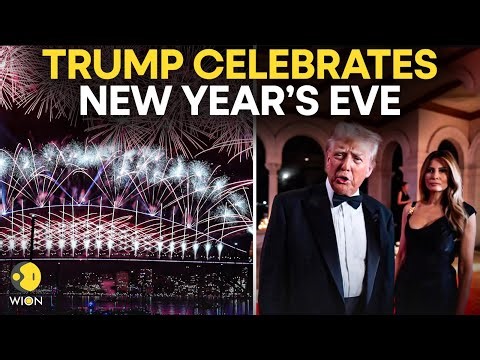New Year 2026 LIVE: Donald Trump Attends New Year’s Eve Celebration | WION