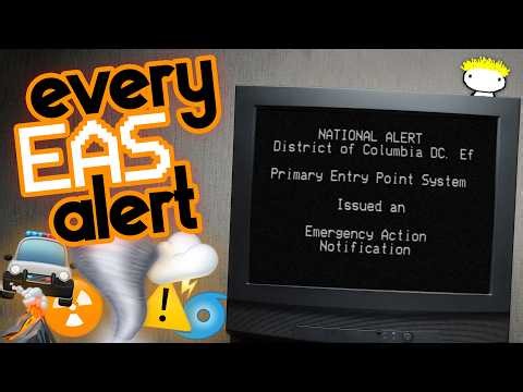 every EAS alert type