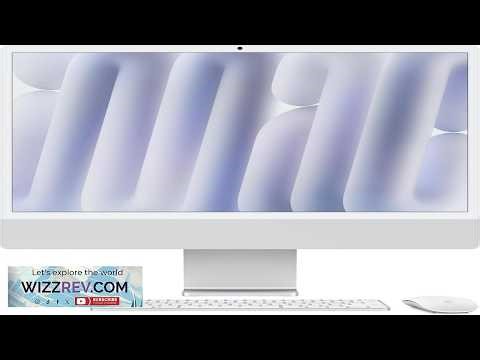 Apple 2024 iMac All in One Desktop Computer with M4 chip with 10 core CPU