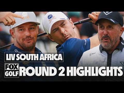 LIV Golf South Africa: Full Round Two Highlights ⛳️ Golf on FOX