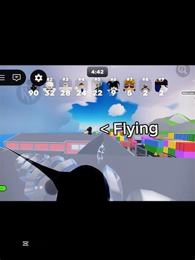Caught Flying hacker in Roblox rivals #robloxrivals #gaming