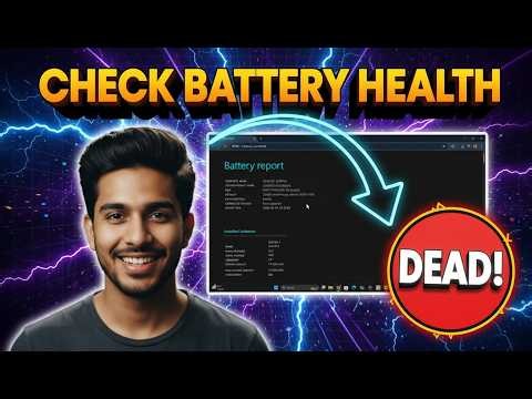 How To Check Battery Health on Windows 11 | Laptop Battery Report Guide