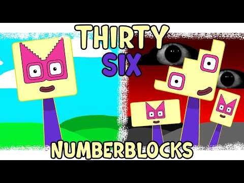 My Sprunki OC: Thirty Six (from Numberblocks)