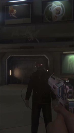 HE'S ON FIRE! #alienisolation #gaming #horrorgame #pcgaming