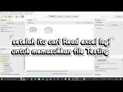 Pembuatan project Data Mining menggunakan Aplikasi Rapidminer