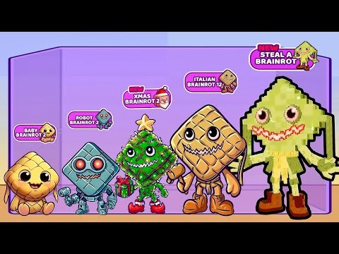 Merge Brainrot: ITALIAN BRAINROT 14 vs XMAS BRAINROT | Merge Fellas New Update - Boss + Boss