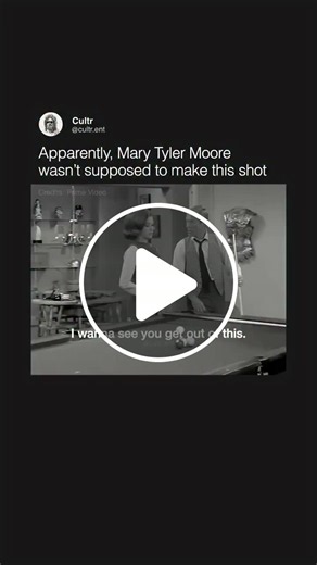 When you completely wing it and somehow pull off the ultimate accidental flex! Mary Tyler Moore wasn’t even supposed to make this legendary pool shot, making Dick Van Dyke’s genuine reaction priceless. ​#ClassicTV #MaryTylerMoor - NewsBreak