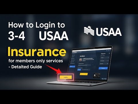 How to login to USAA insurance for members only services - Detailed Guide