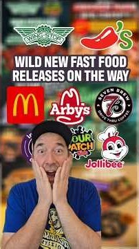 New Fast Food Releases are WILD for Halloween! 😲 #fastfood #mcdonalds