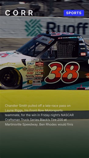 Race Results: 2026 NASCAR Truck Series Black’s Tire 200 at Martinsville #Shorts