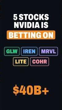 5 Stocks Nvidia Is Betting Billions On