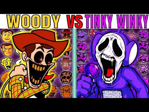 Woody VS Tinky Winky | Gameplay VS Playground | FNF Character Test