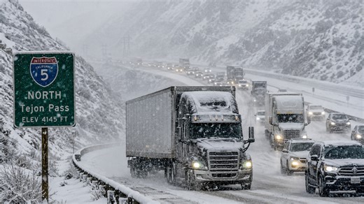 Massive California storm brings 20 inches of snow