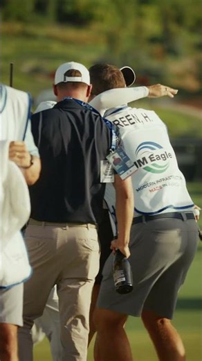 A playoff birdie to win it 🏆 👊