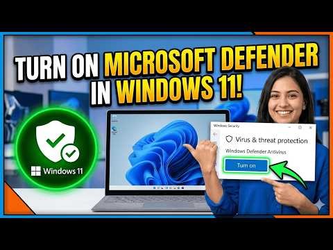 How To Turn On Microsoft Defender In Windows 11 - Full Guide (2026)