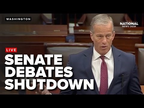 LIVE LOOK: Senate floor debates on day 16 of government shutdown